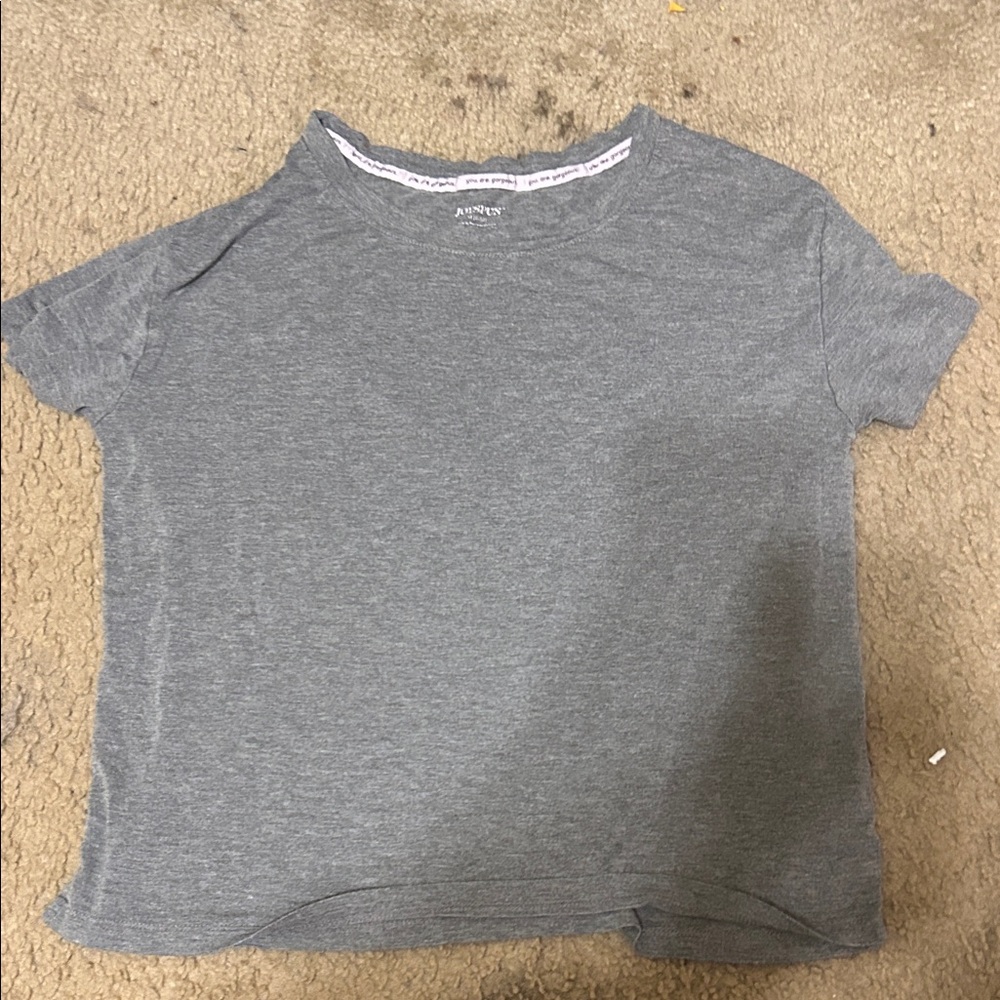 Joyspun Gray Short Sleeve Night shirt